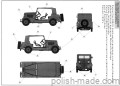 POLSKI FIAT 508/III ŁAZIK w. wczesna - 1/72