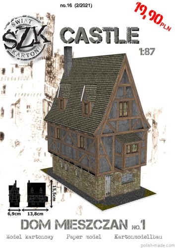 CASTLE - Dom miejski no.1 - C16 - 1/87(H0)