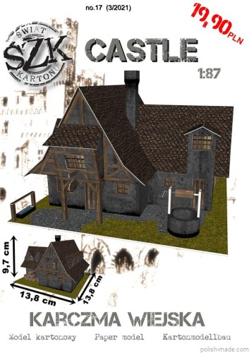 CASTLE - Karczma wiejska - C17 - 1/87(H0)