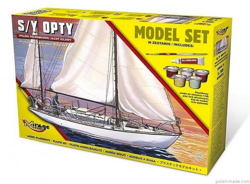 MODEL-SET Jacht S/Y Opty - 1/50