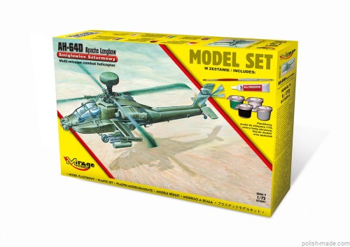MODEL-SET AH-64D APACHE Longbow - 1/72