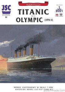 JSC-082 - TITANIC / OLYMPIC 1911' transatlantyk - 1/400