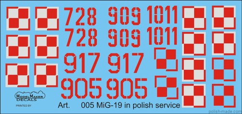 D144005 MiG-19 in Polish service