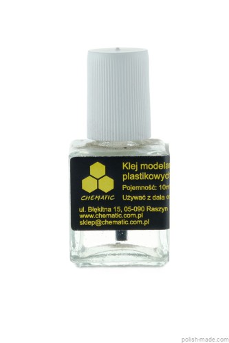 Klej modelarski z pędzelkiem_Chematic 