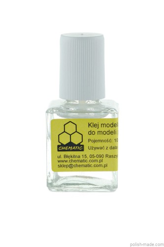 Klej modelarski EXTRA THIN z pędzelkiem_Chematic 