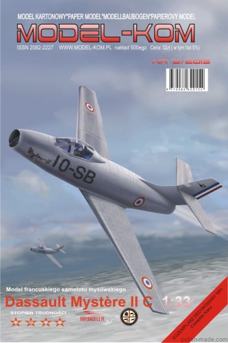 DASSAULT MYSTERE II C - 05-2015 - 1/33