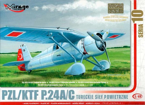 PZL/KTF P.24A/C myśliwski  Turcja - 1/48