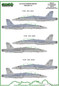 D48052 F/A-18D VMFA-121 GREEN KNIGHTS
