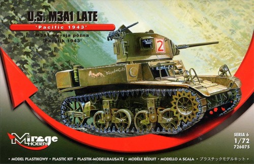 M3A1 'Pacyfik 43' cz.lekki - 726075 - 1/72