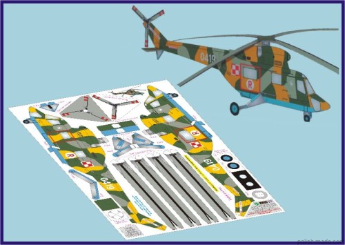 EX021 - 19/2016 - W-3R SOKÓŁ śmigłowiec - 1/50