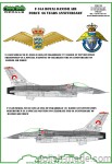 D48092 F-16A ROYAL DANISH A.F. 66 YEARS ANNIVERSARY