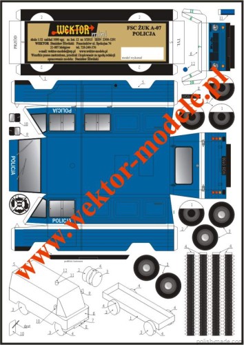 FSC ŻUK A-07 Policja - mini 12 - 1/32