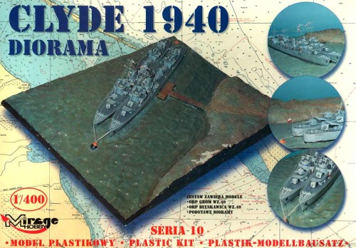 CLYDE 1940 diorama - 1/400