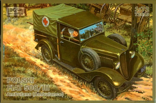 POLSKI FIAT 508/III Ambulans - 1/72