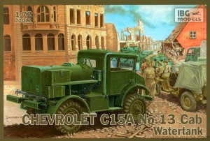 CHEVROLET C15A No.13Cab Watertank - 1/72