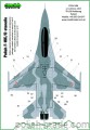 D72073 Polish F-16C/D stencils