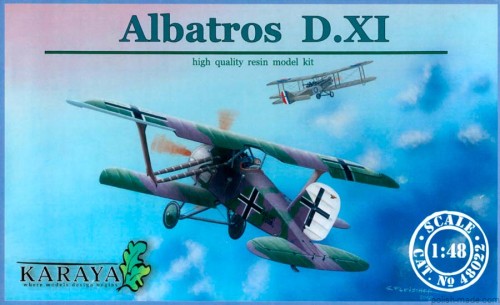 ALBATROS D.XI wer. druga myśliwski - 1/48