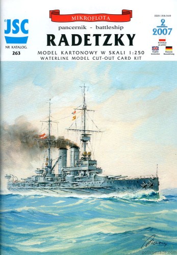 JSC-263 - RADETZKY pancernik - 1/250