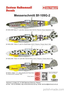 72051 Bf 109G-2 1942-43