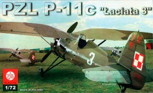 PZL P-11c 'ŁACIATA 3'  myśliwski  - 1/72