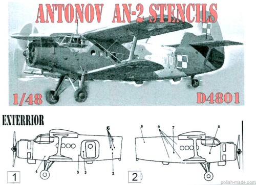 AN-2 - polskie napisy ekspl. 1/48