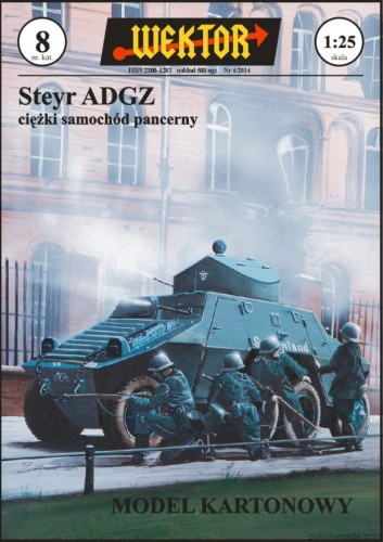 Steyr ADGZ samochód panc. - 08 - 1/25