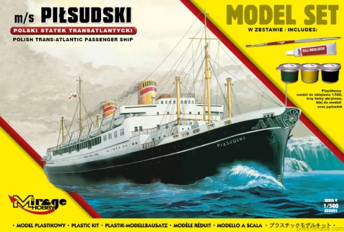 MODEL-SET m/s PIŁSUDSKI - 1/500
