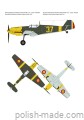 MK-1014 - Bf-109 E-3  'ARR' + wręgi  - 1 /33