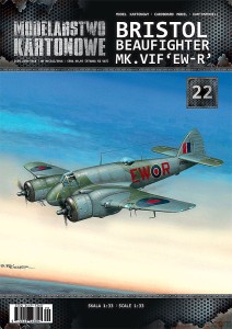 MK-022 - BRISTOL BEAUFIGHTER Mk.VI F 'EW-R' - 1/33