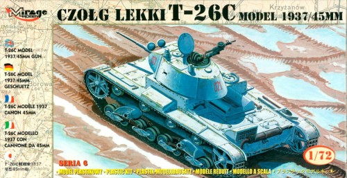 T-26C m.1937/45mm cz.lekki - 72611 - 1/72