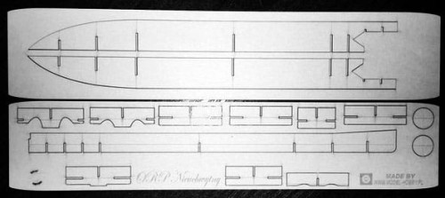 ORP Nieuchwytny - 043 wręgi - 1/100