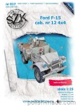 Ford F-15 cab. nr 12 4x4 - 017 - 1/25