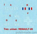 RENAULT UE transporter z wózkiem - 1/35