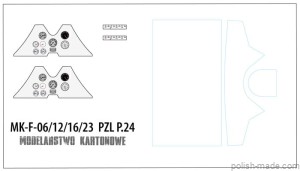 MK-A-F-003 - PZL P.24 folia - 1/33