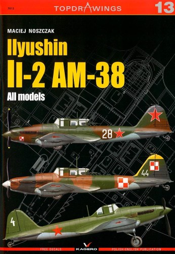 TOPDRAWINGS 13 - IL-2 AM-38 all models