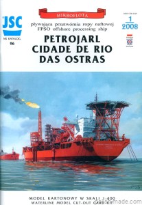 JSC-096 - PETROJARL CIDADE DE RIO DAS OSTRAS - 1/400