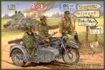 BMW R12 z koszem w. wojskowa - 1/35