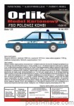 FSO POLONEZ KOMBI Policja - A031 - 1/25