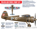 AS01 Polish Air Force paint set