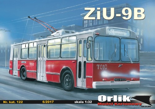 ZiU-9B trolejbus - 122' - 1/32