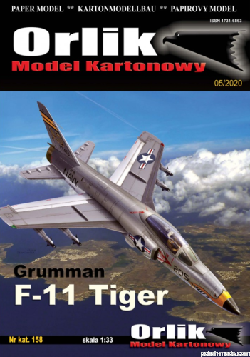 Grumman F-11 Tiger - 158 -1/33