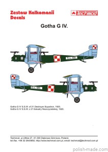 32053 Gotha G.IV (SSW) - Polska