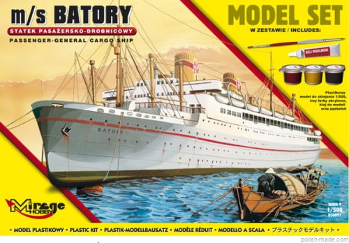 MODEL-SET m/s BATORY - 1/500