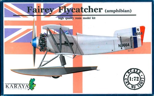 wodnosamolot myśliwski FAIREY FLYCATCHER (amfibia) - 1/72