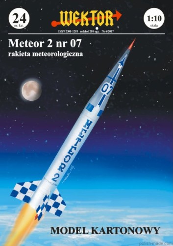 METEOR 2 nr 07 rakieta meteorologiczna - nr.24 - 1/10