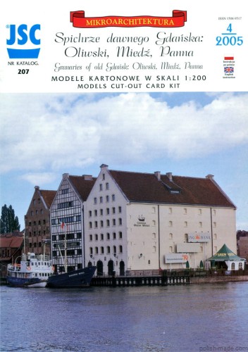JSC-207 - Spichrze dawnego Gdańska - 1/200