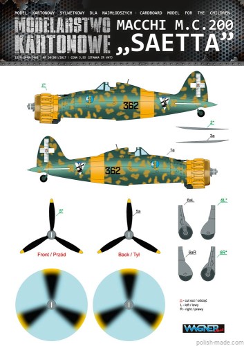 MK-50-03 - MACCHI M.C.200 SAETTA - 1/50