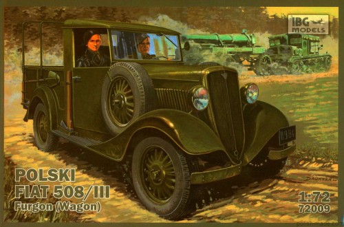 POLSKI FIAT 508/III Furgon - 1/72