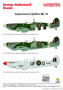 32044 Supermarine Spitfire Mk.IX - 1943 - 44