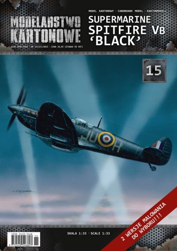 MK-015 - SPITFIRE Mk.Vb 'black' - 1/33